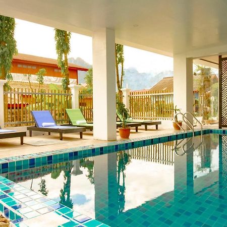 Vang Vieng Topview Hotel Екстер'єр фото