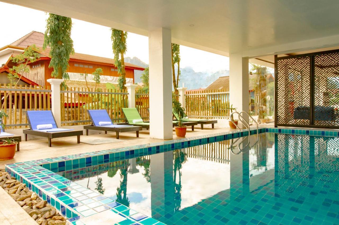 Vang Vieng Topview Hotel Екстер'єр фото
