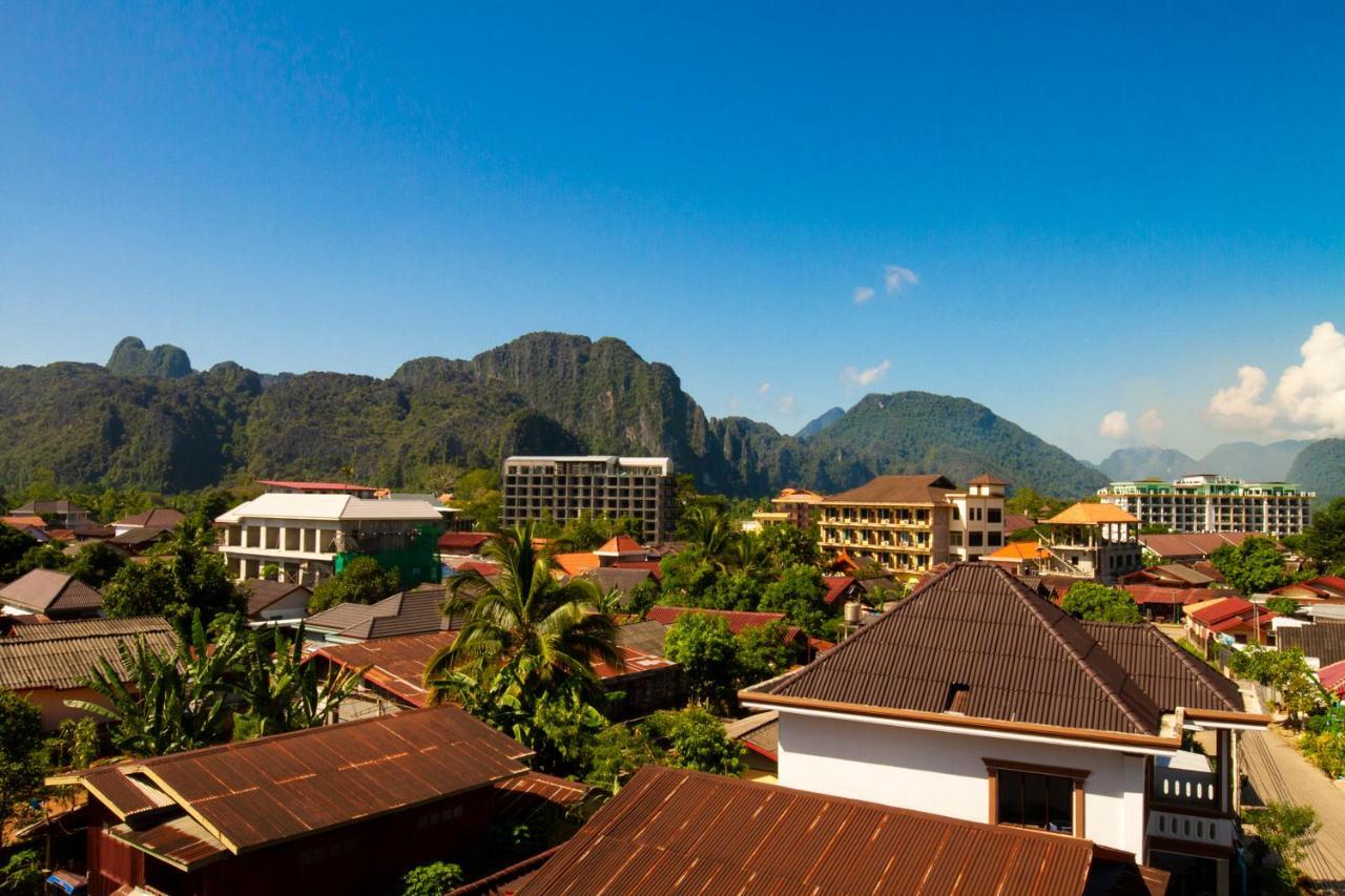 Vang Vieng Topview Hotel Екстер'єр фото