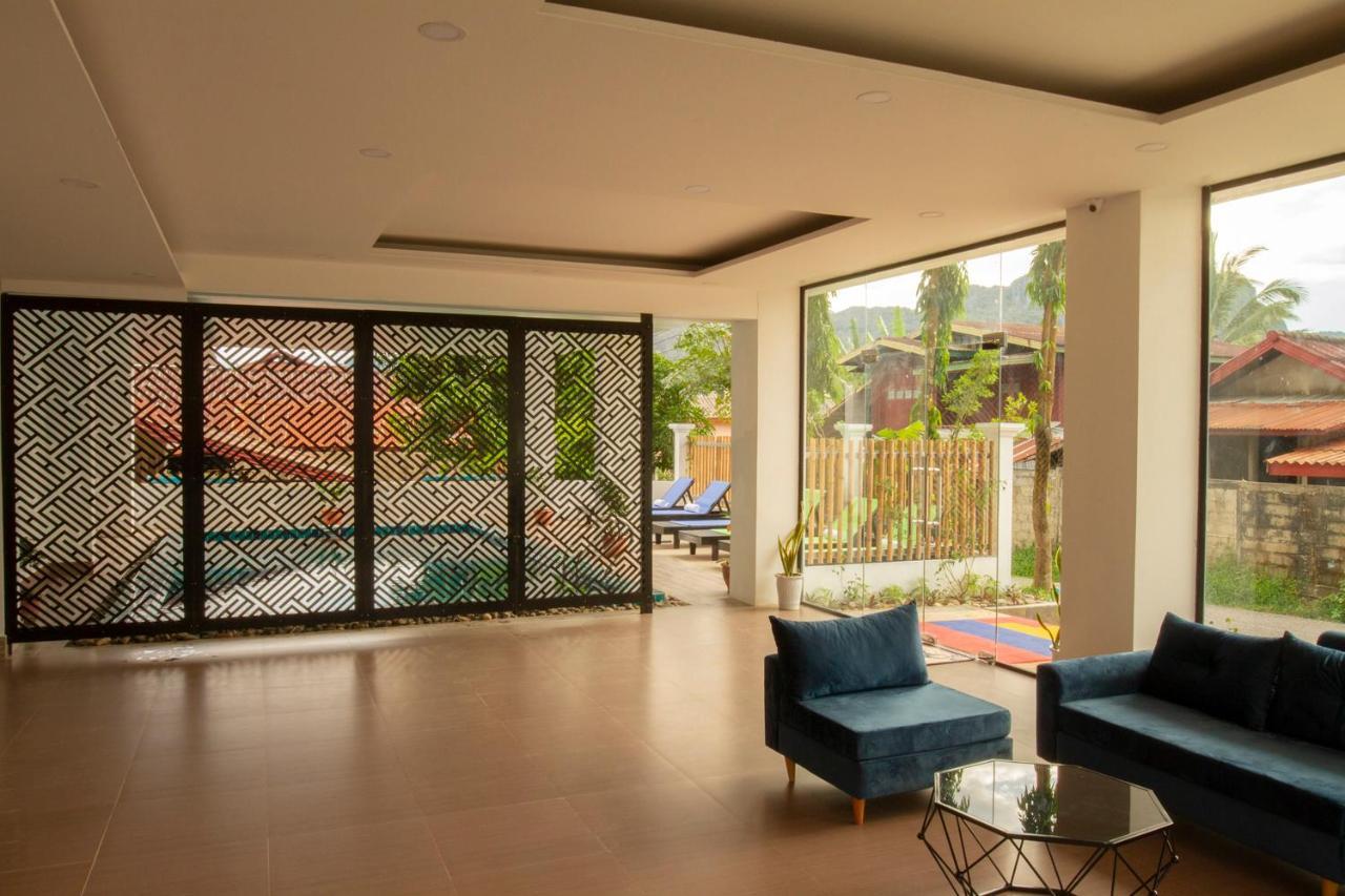 Vang Vieng Topview Hotel Екстер'єр фото