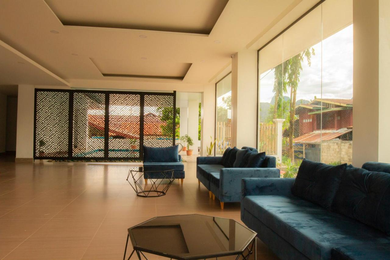 Vang Vieng Topview Hotel Екстер'єр фото