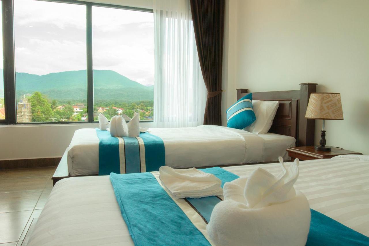 Vang Vieng Topview Hotel Екстер'єр фото