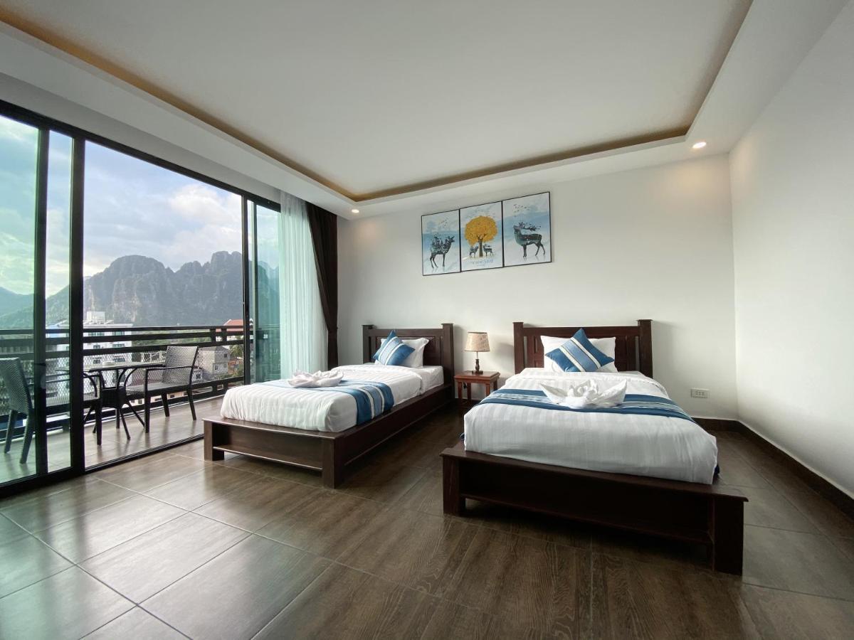 Vang Vieng Topview Hotel Екстер'єр фото
