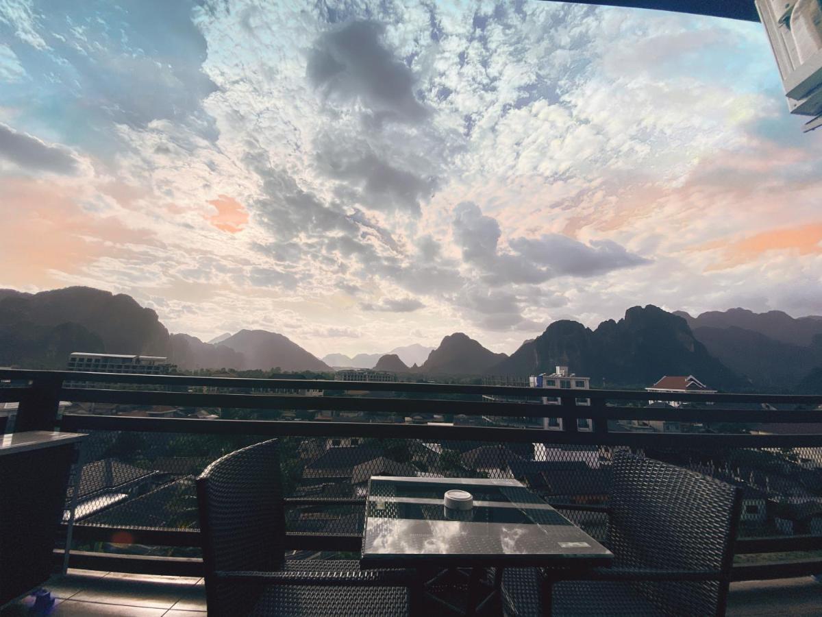 Vang Vieng Topview Hotel Екстер'єр фото